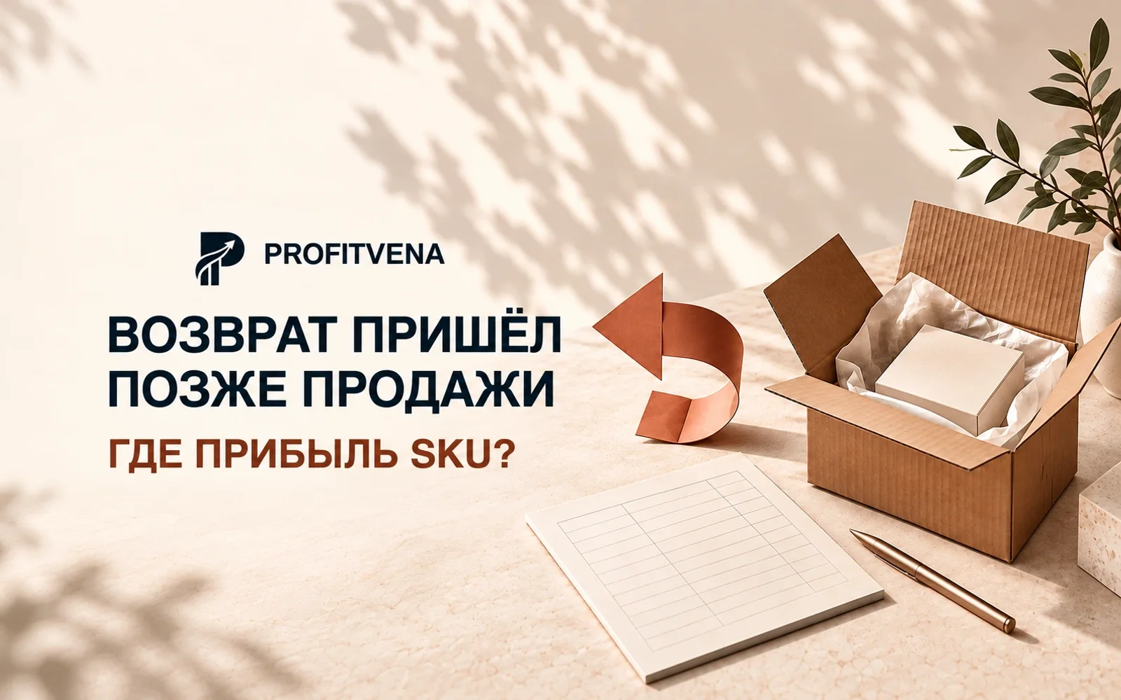 Поздний возврат: как пересчитать прибыль SKU по исходной продаже