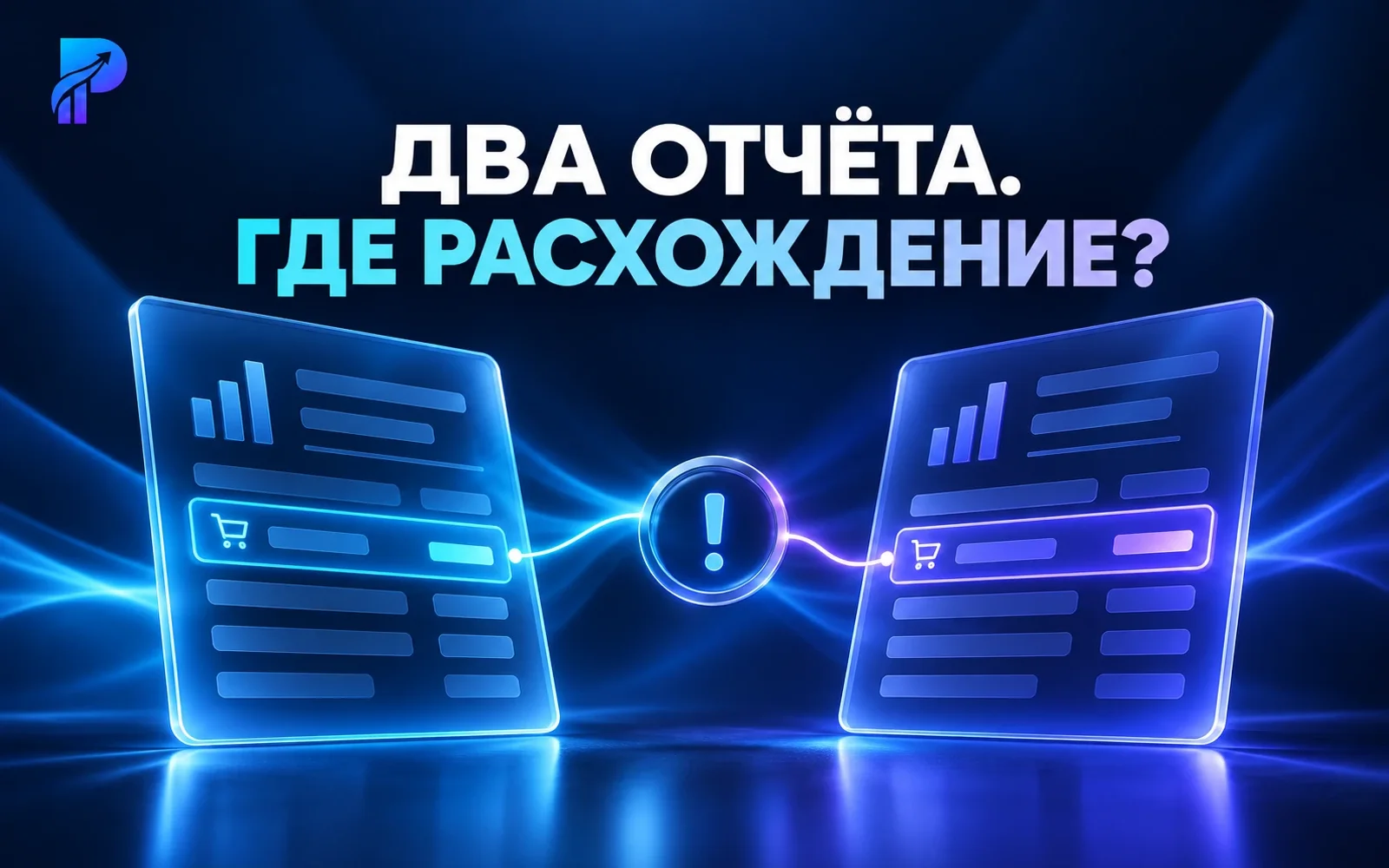 ProfitVena: два отчёта о продажах с выделенным расхождением